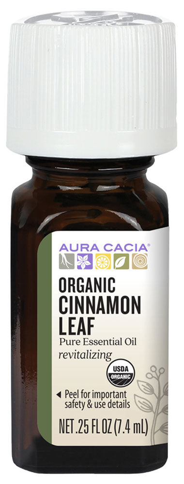 AURA CACIA Cinnamon Leaf Essential Oil (15 ml)