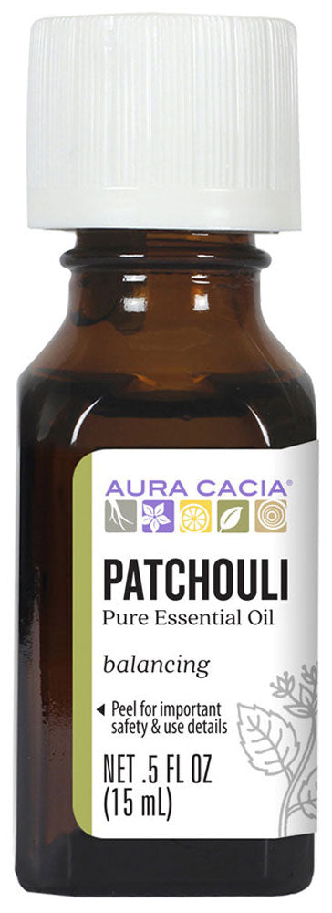 AURA CACIA Patchouli Essential Oil  (15 ml)