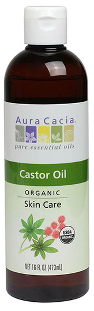 AURA CACIA Castor Skin Care Oil Organic (118 ml)