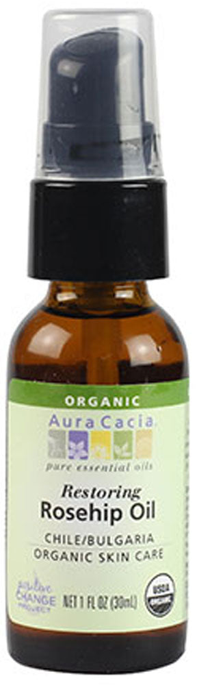 AURA CACIA Rosehip Essential Oil Organic (28.4 ml)