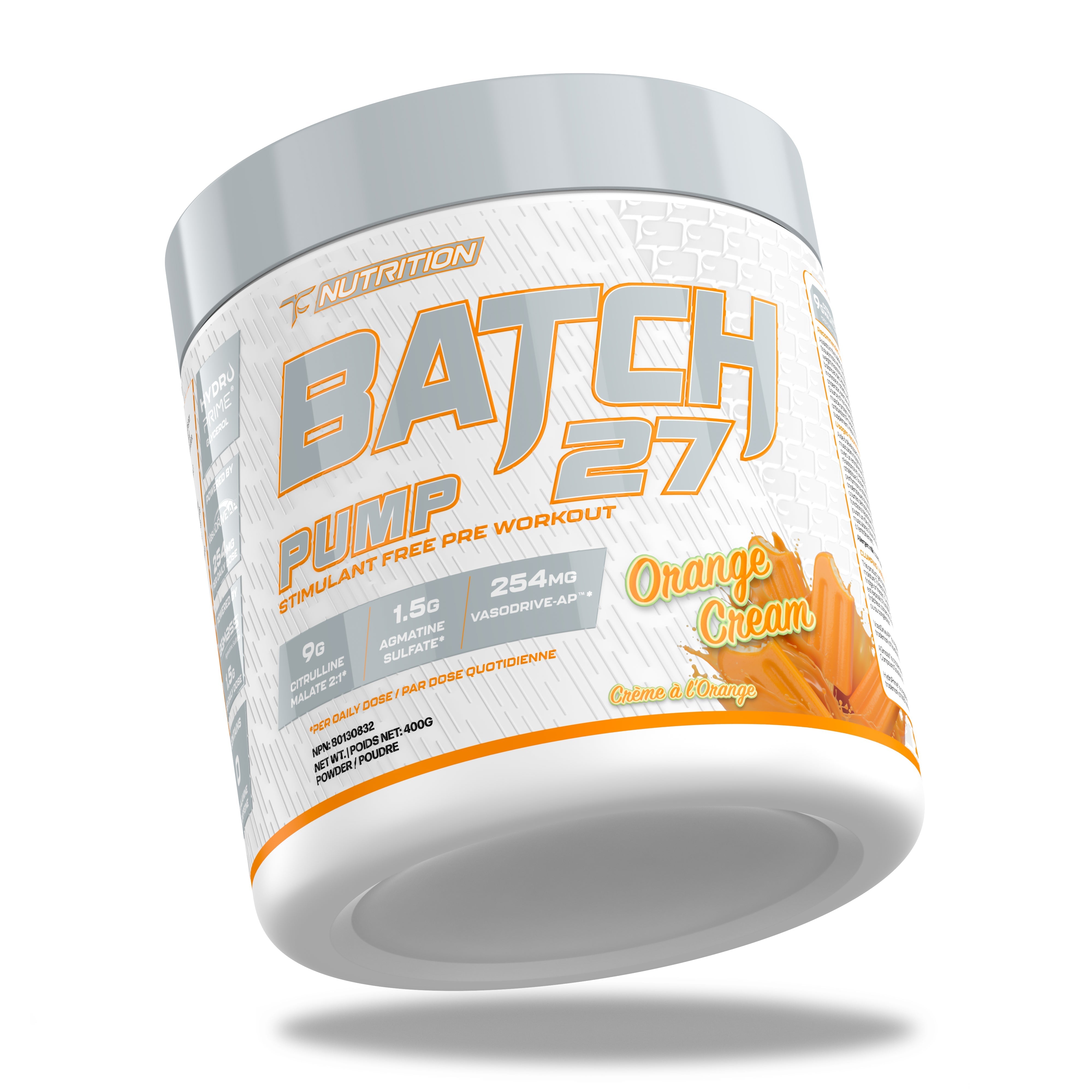 TC NUTRITION Batch 27 - Stimulant Free Pre Workout