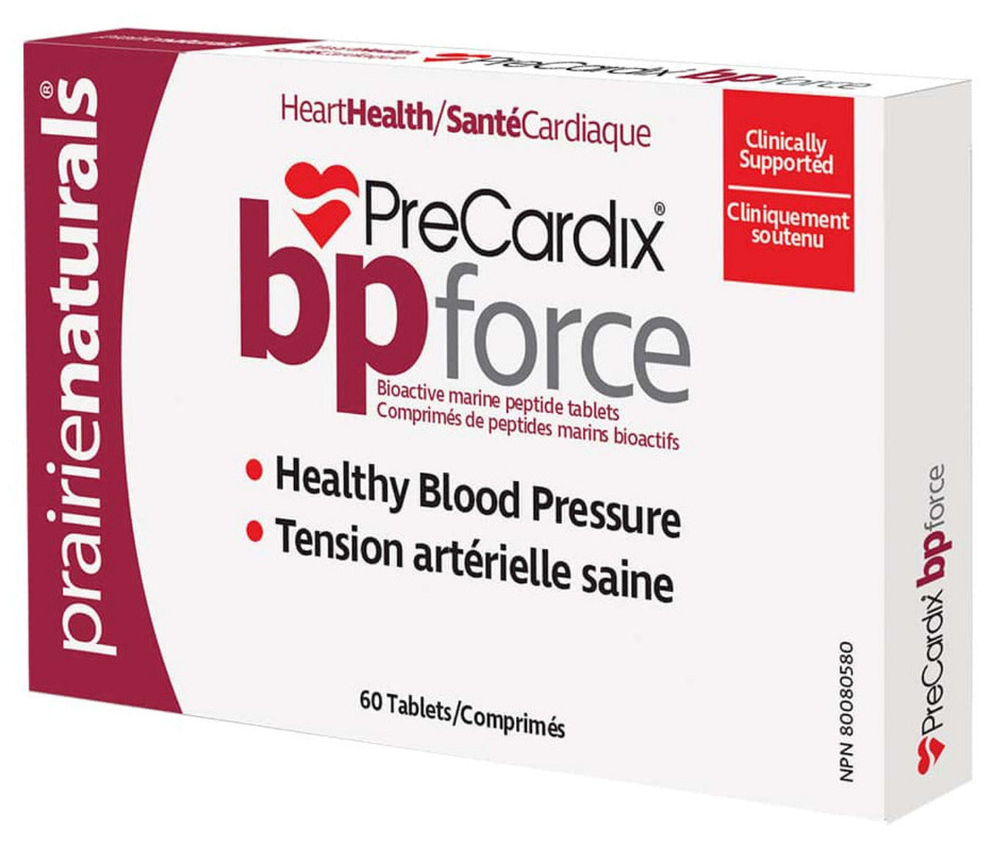 PRAIRIE NATURALS PreCardix BP Force (60 Tabs)
