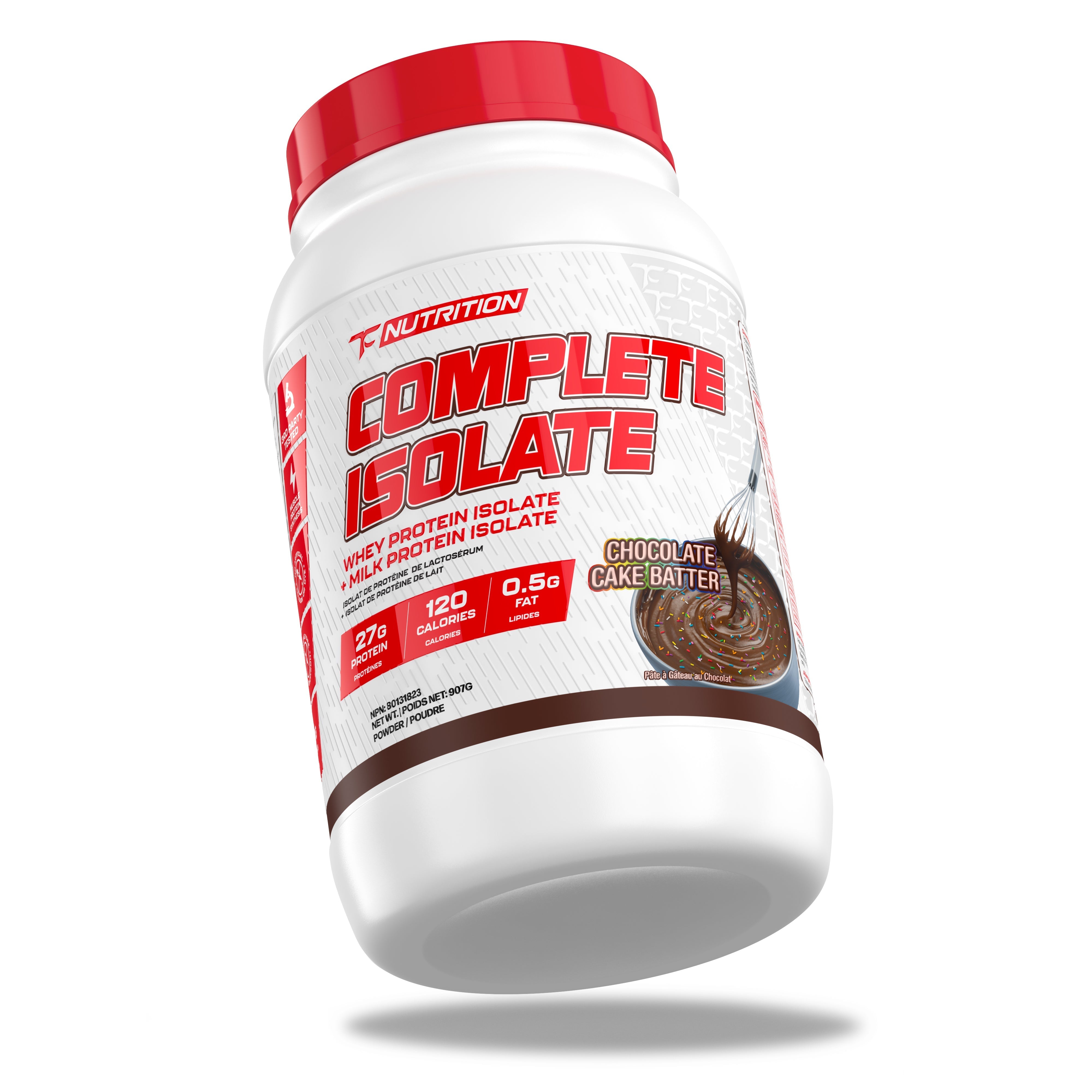 TC Nutrition Complete Isolate 2lb Protein Powder
