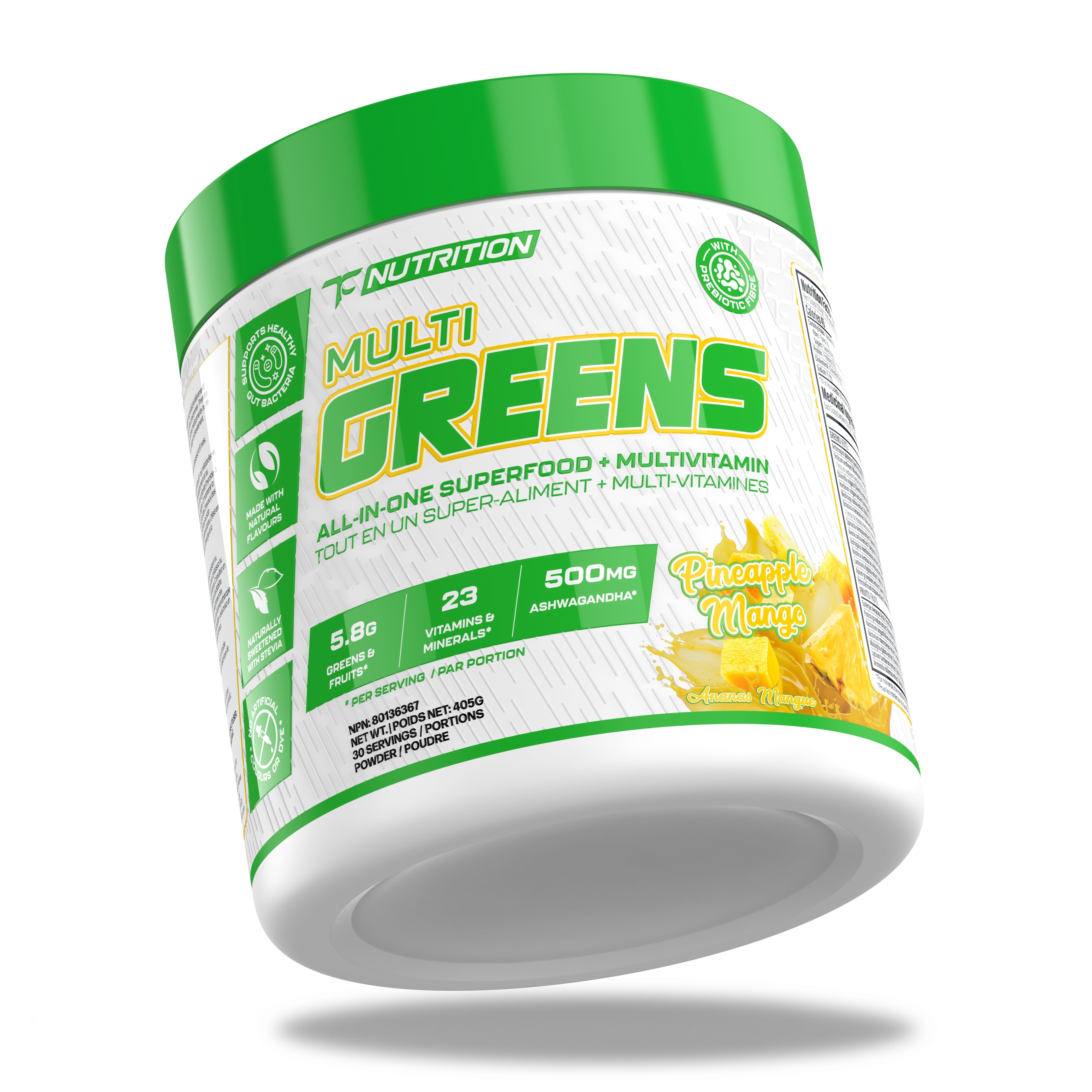 TC NUTRITION MultiGreens - All-in-One Superfood + Multivitamin