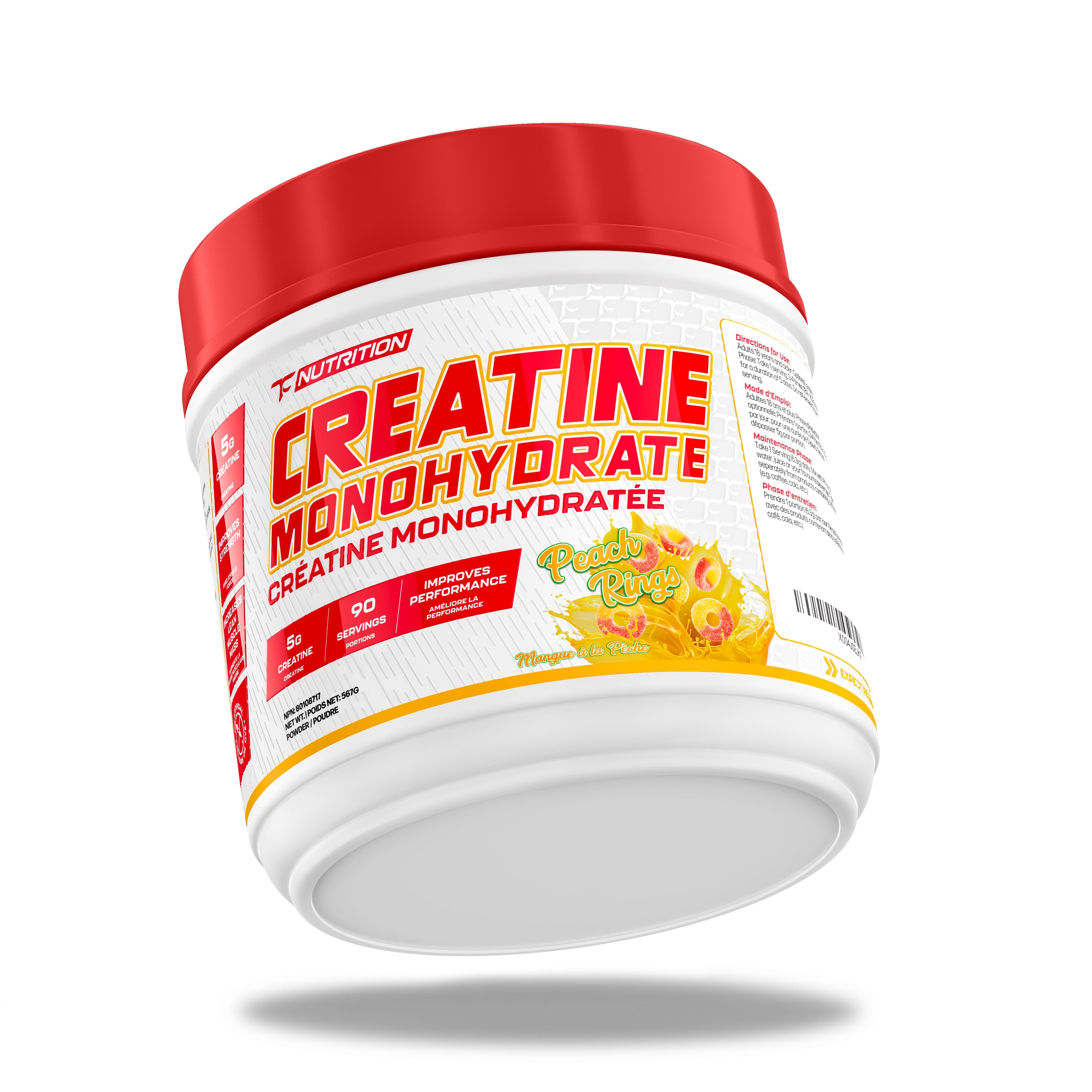 TC NUTRITION Creatine Monohydrate (90 Servings)
