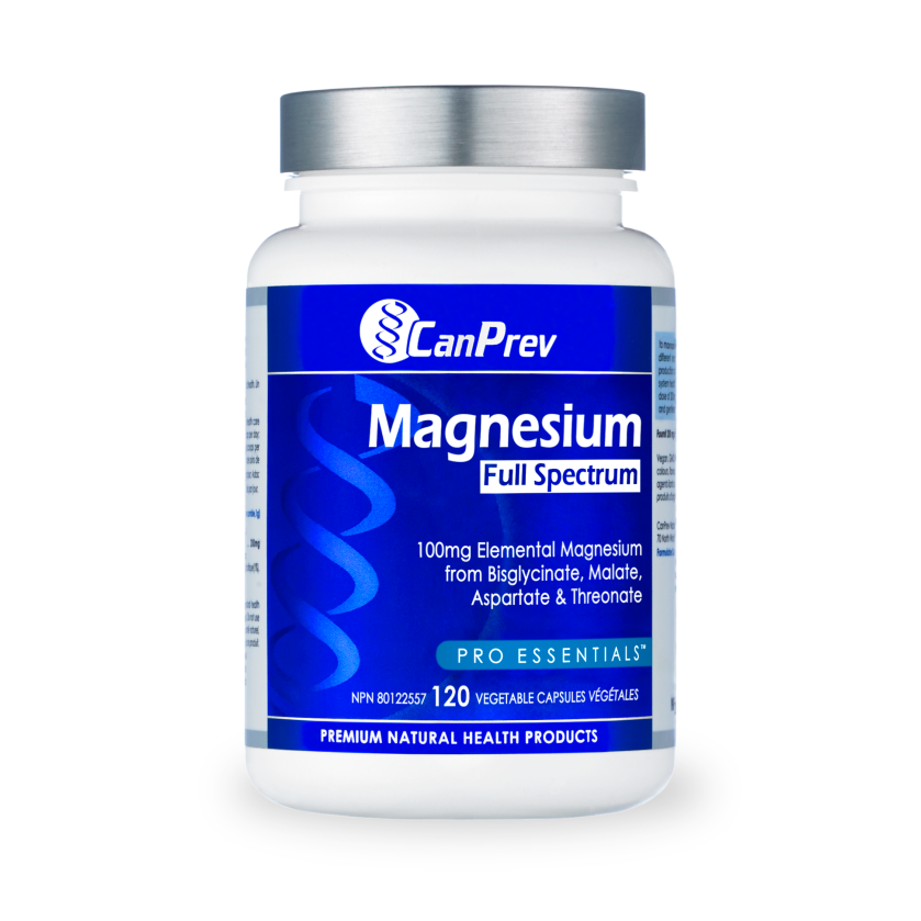 CANPREV Magnesium Full Spectrum (120 veg caps)