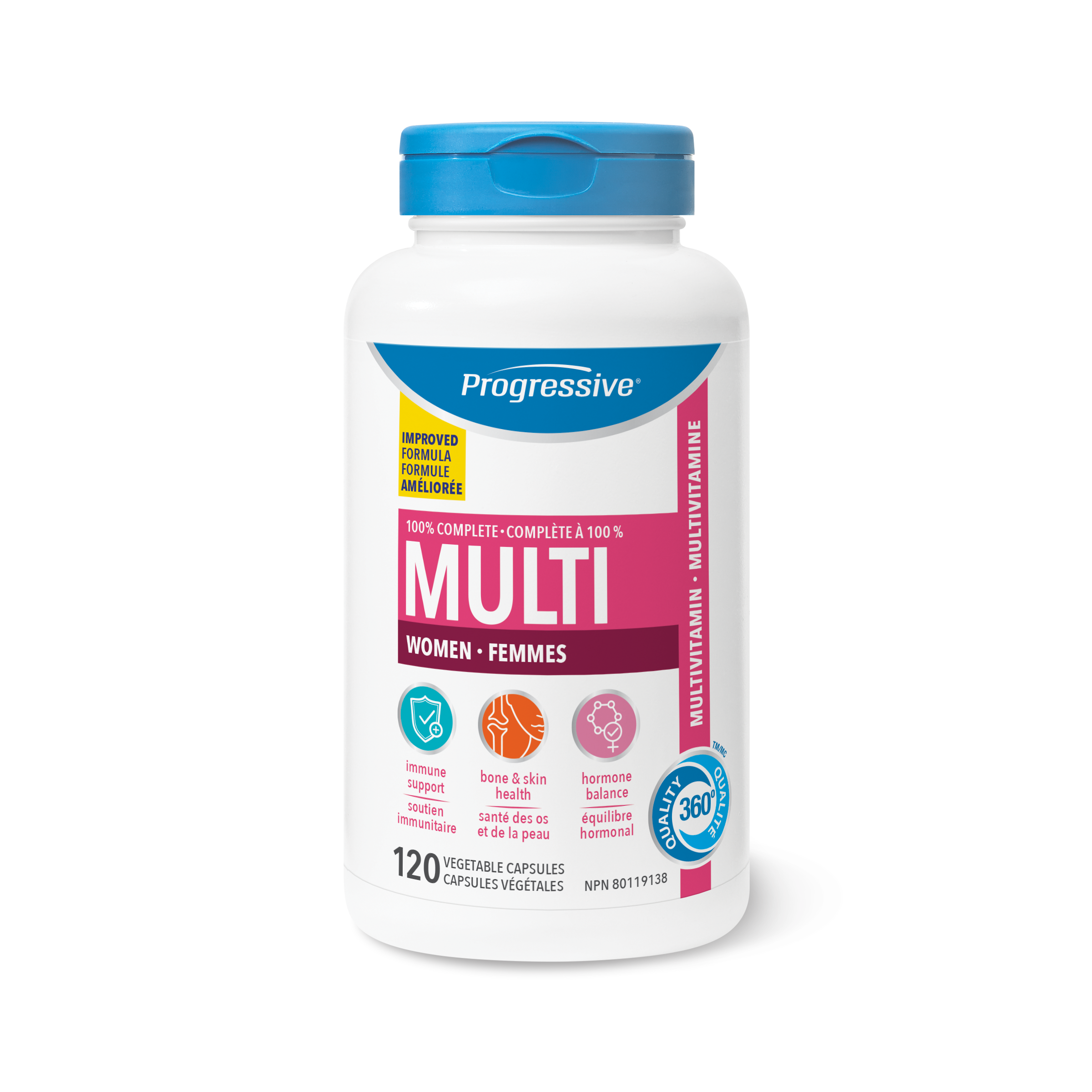 PROGRESSIVE Multi Adult Women (120 caps)