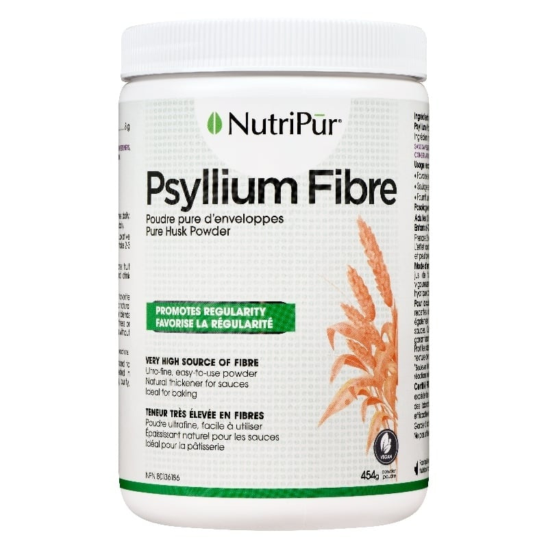 NUTRIPUR Pure Psyllium Fibre Powder, 454 g