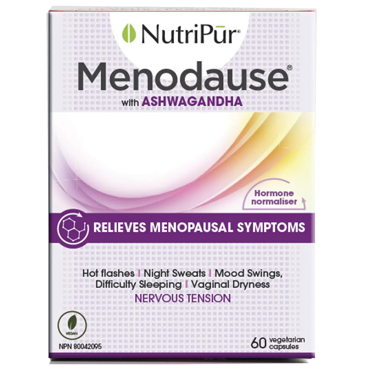 NUTRIPUR Menodause Extra Strength, 60 Capsules