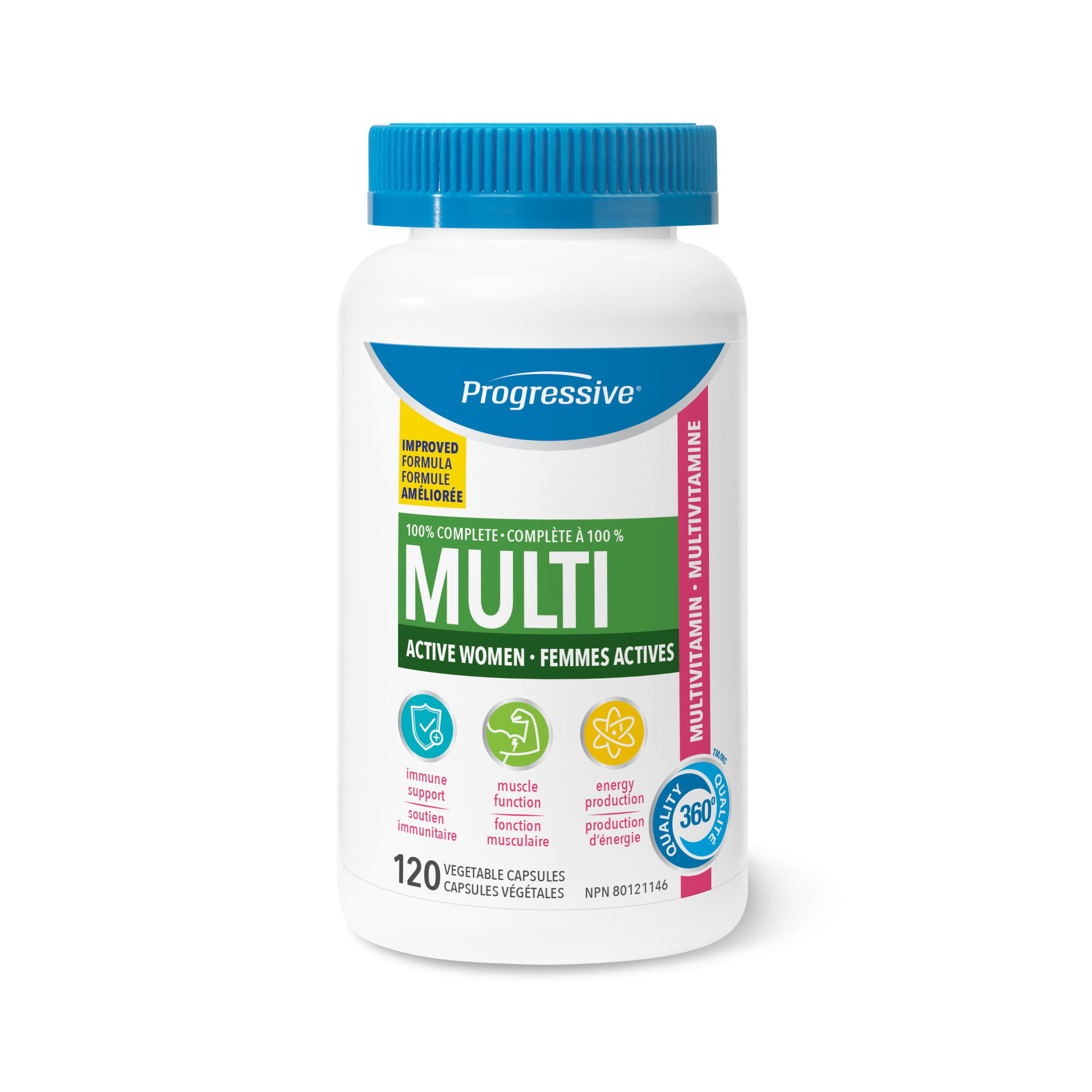 PROGRESSIVE Multi Active Women (120 caps)