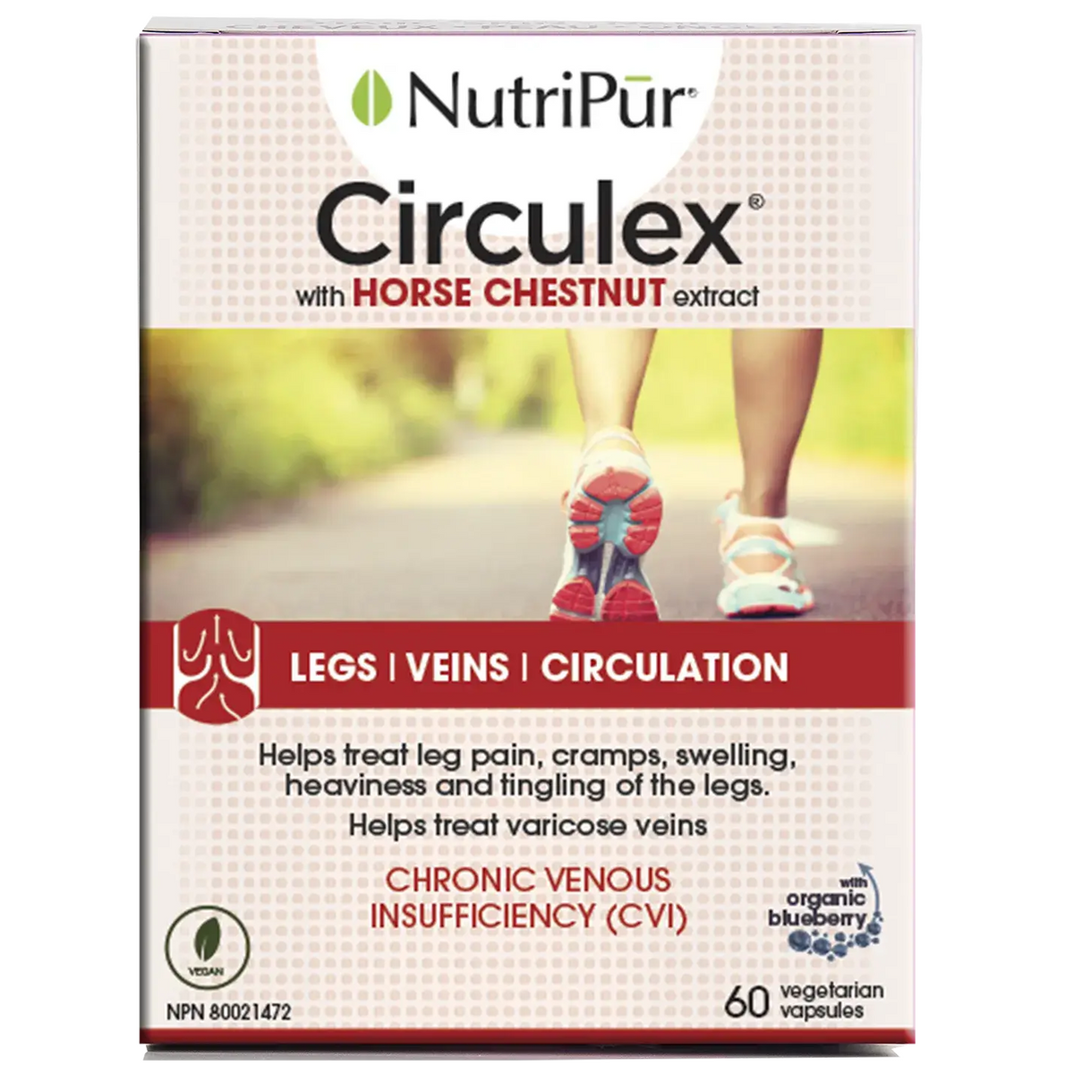 NUTRIPUR Circulex Circulation Support, 60 Capsules