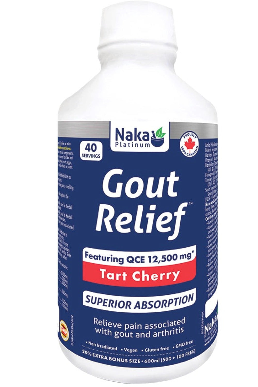 NAKA Platinum Gout Relief (Tart Cherry Combo Formula
