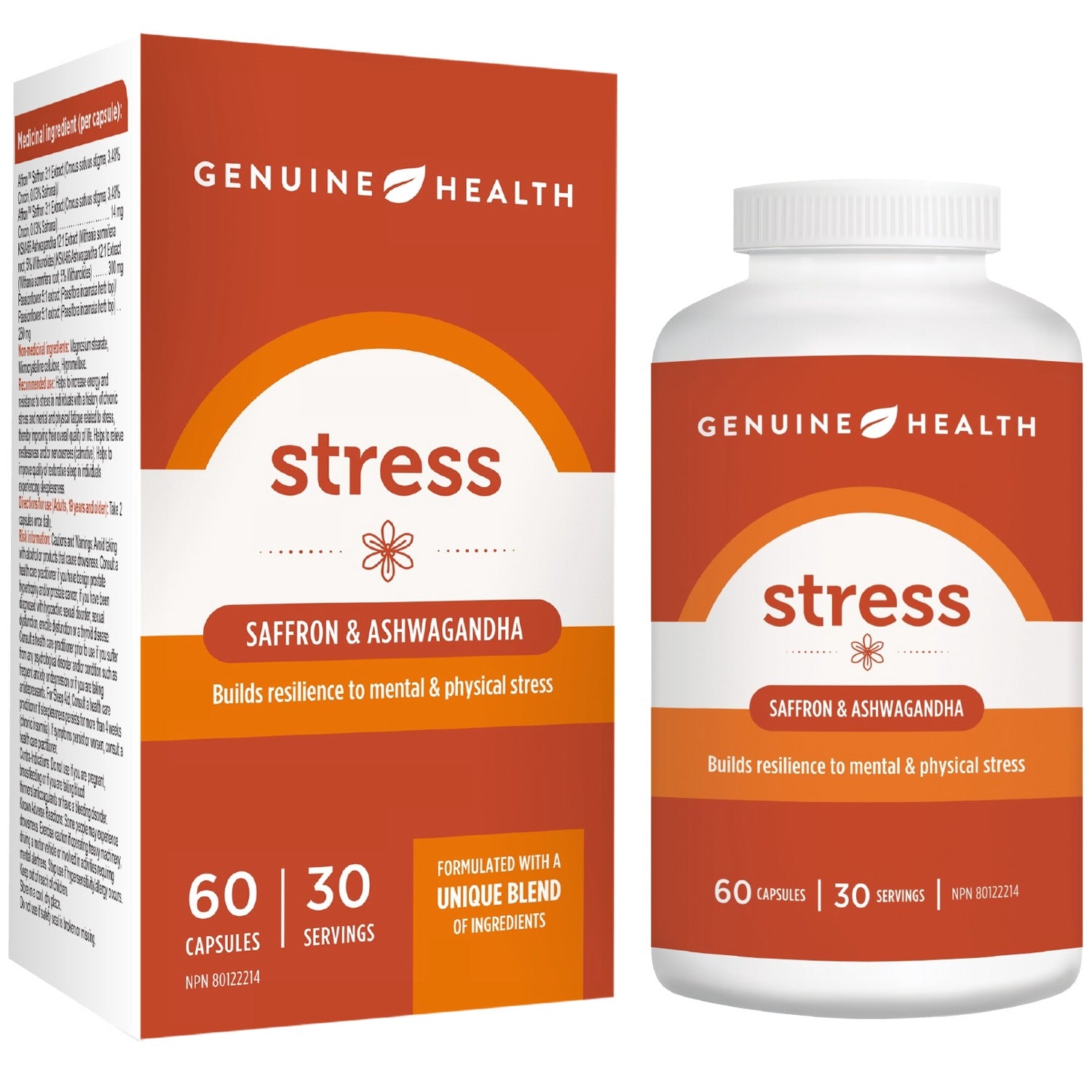 GENUINE HEALTH Stress (60 caps