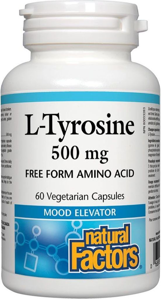 NATURAL FACTORS L-Tyrosine (500 mg)