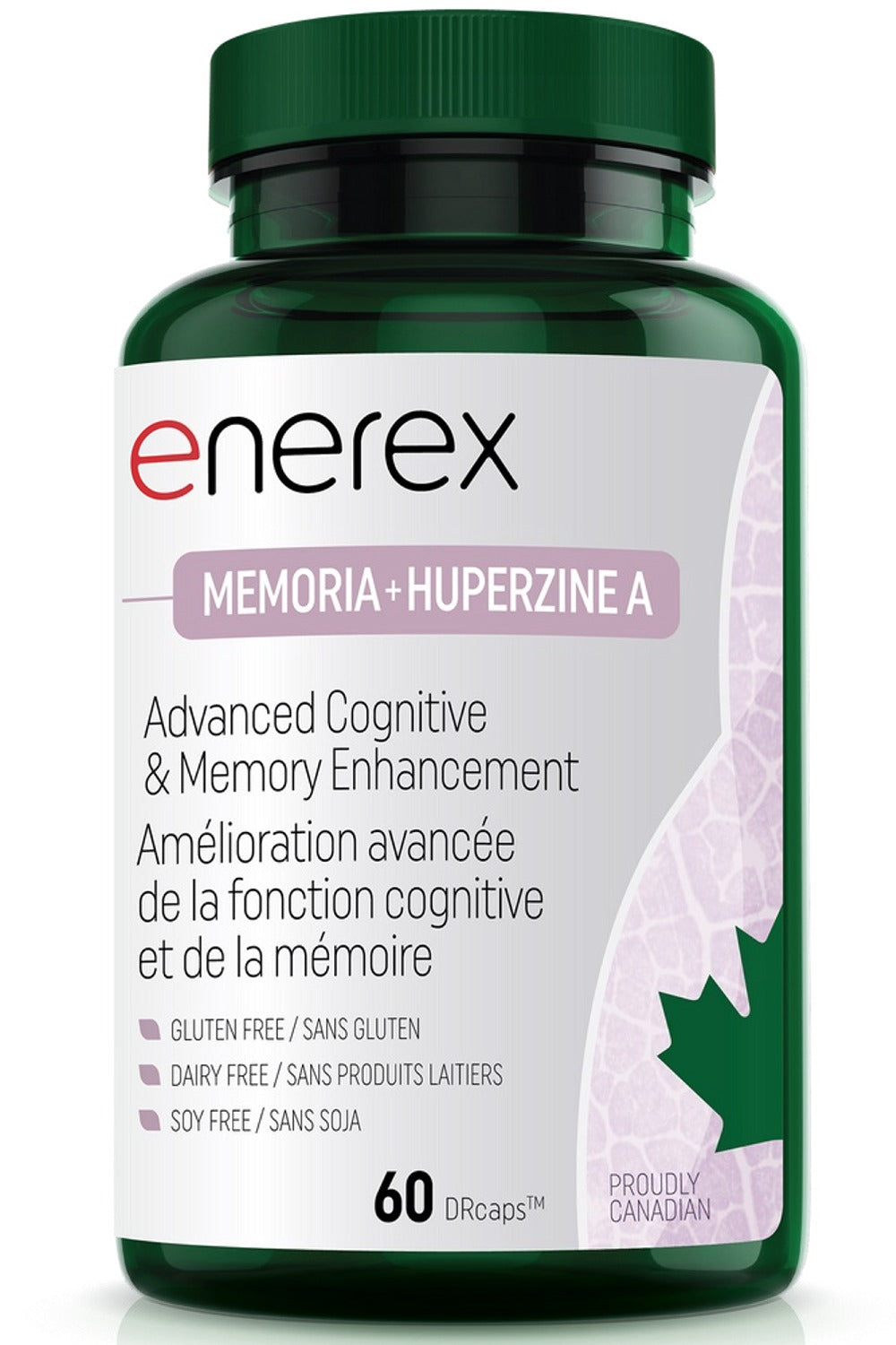 ENEREX Memoria + Huperzine A (60 DR Caps)