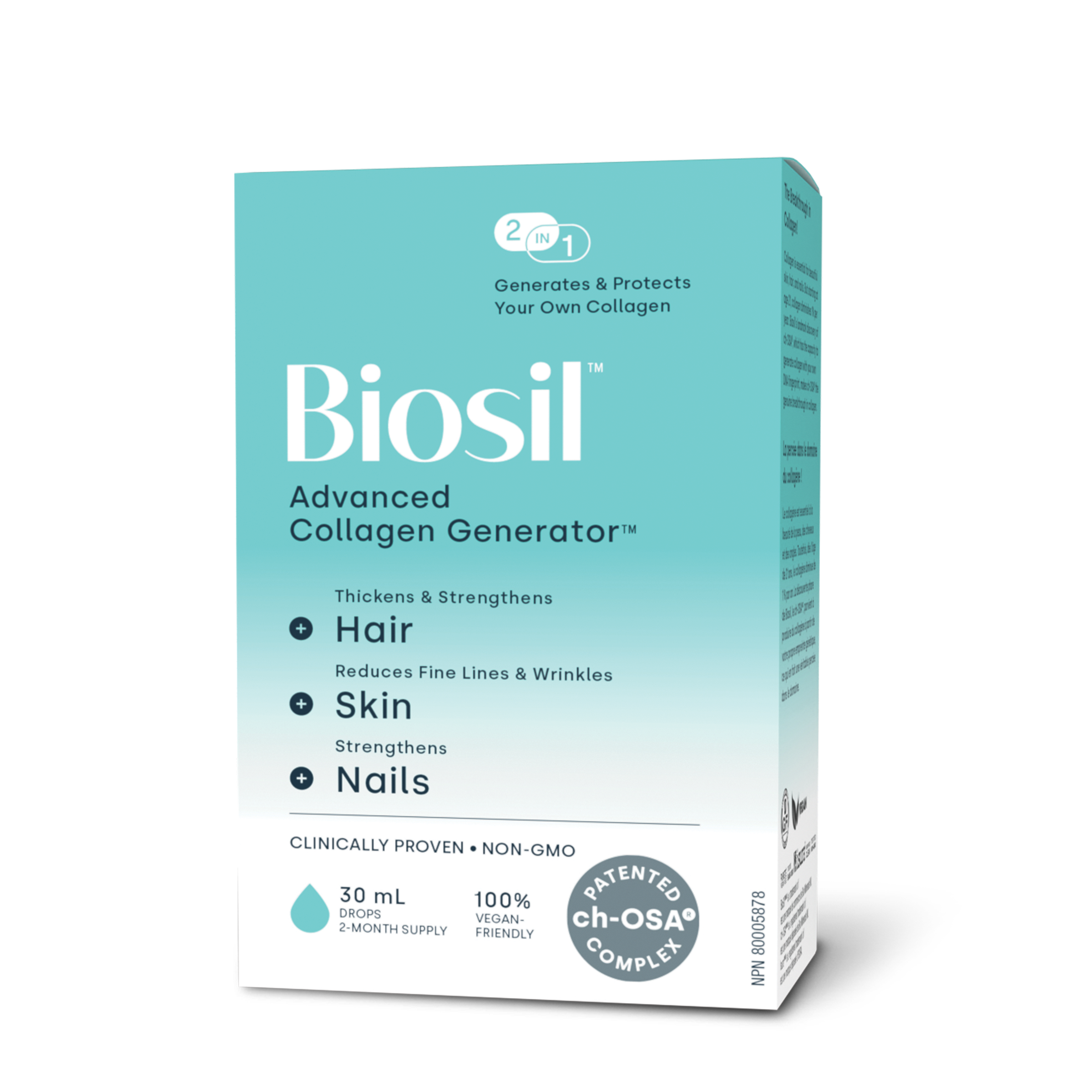 BIOSIL™ Choline-Stabilized Orthosilicic Acid 30 ML
