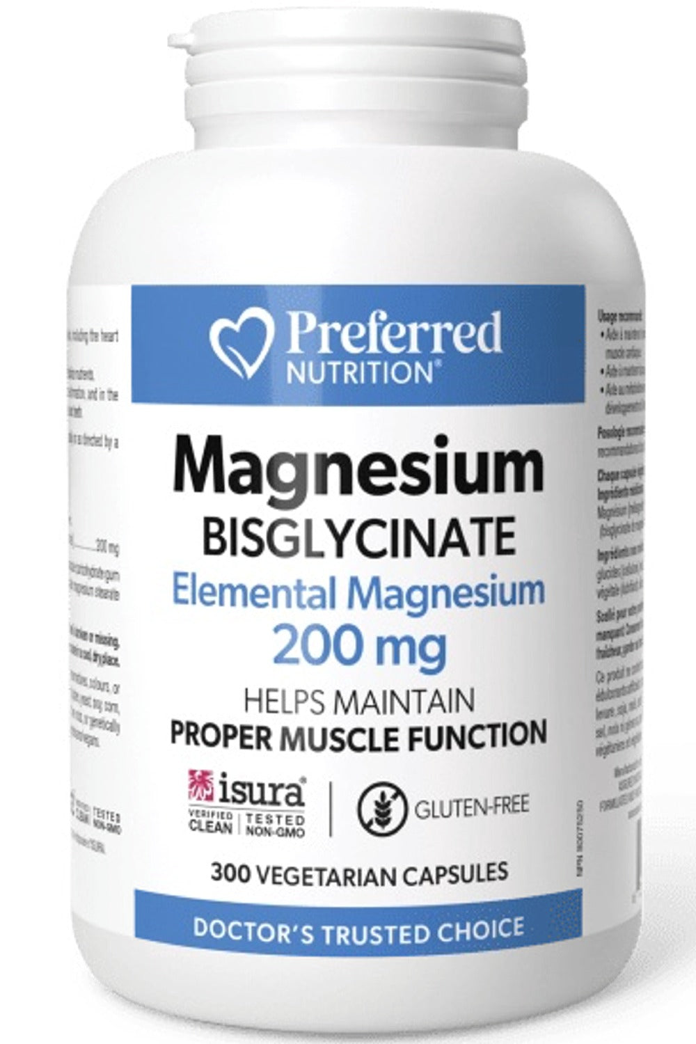 PREFERRED NUTRITION Magnesium Bisgylcinate ( veg caps