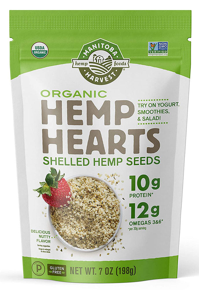MANITOBA HARVEST Organic Hemp Hearts (340 gr)