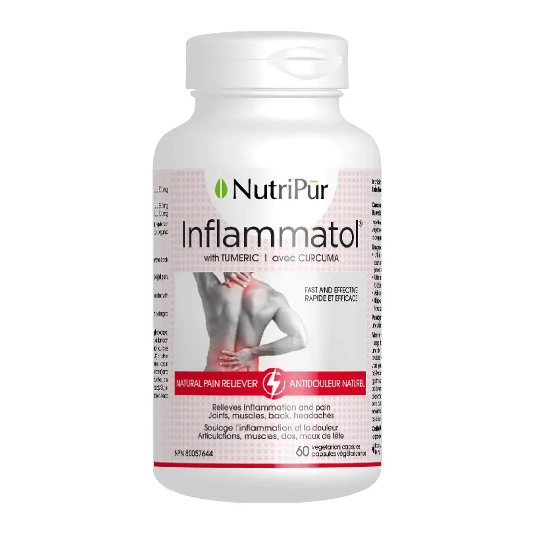 NUTRIPUR Inflammatol Turmeric Complex, 60 Capsules