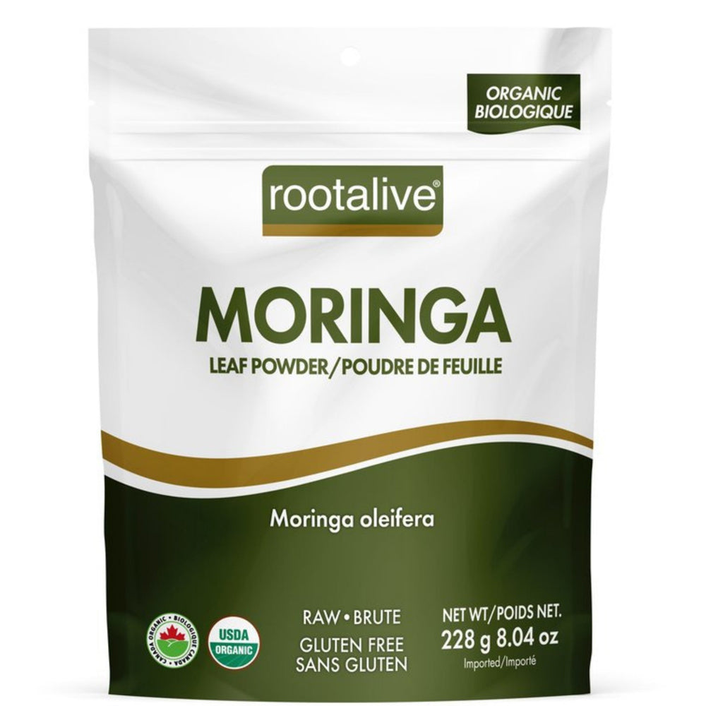 ROOTALIVE Organic Moringa Leaf Powder (228 gr)