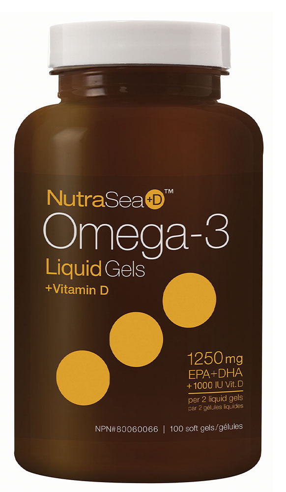 NUTRASEA +D Omega 3 (Fresh Mint - 100 sgels)