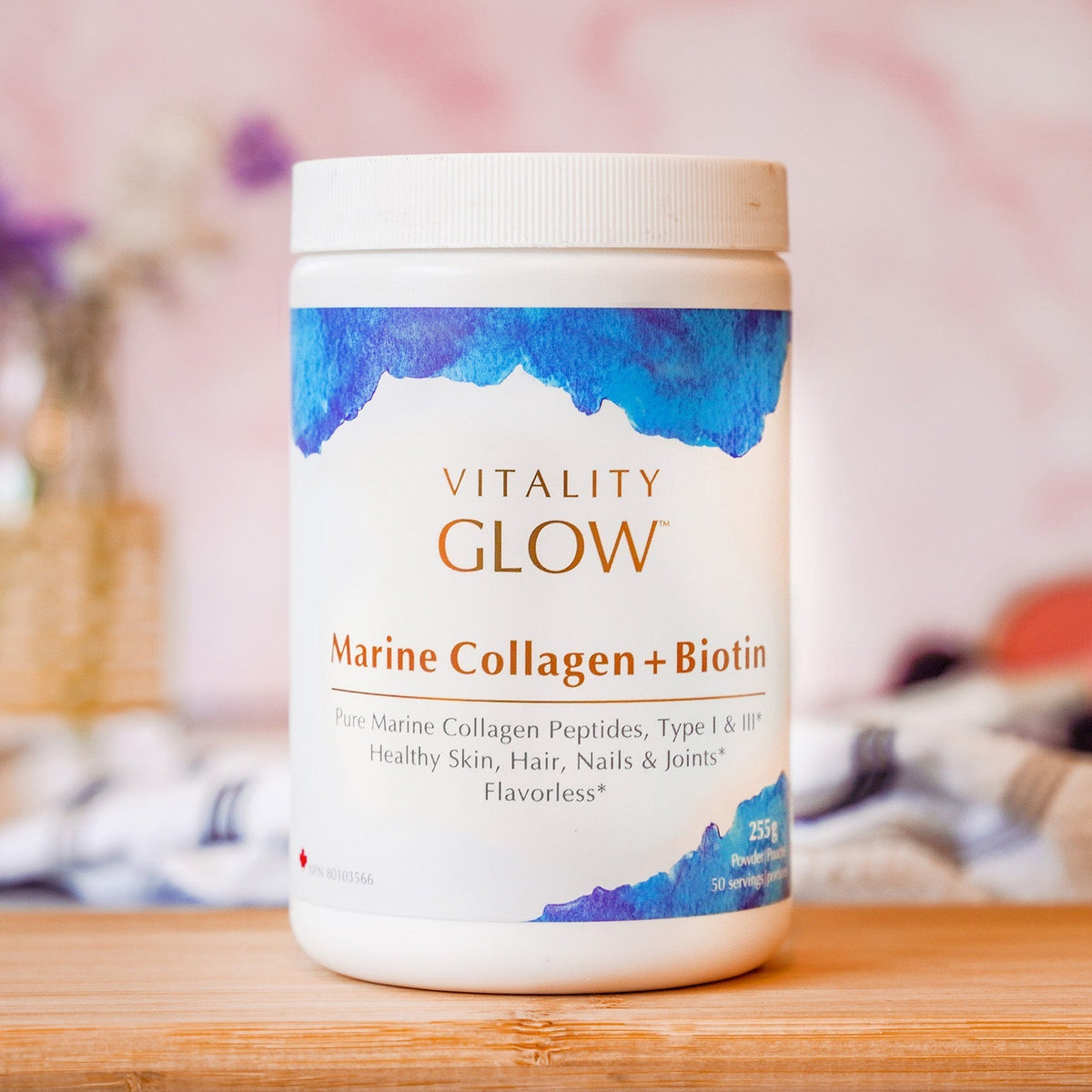 VITALITY GLOW Marine Collagen + Biotin
