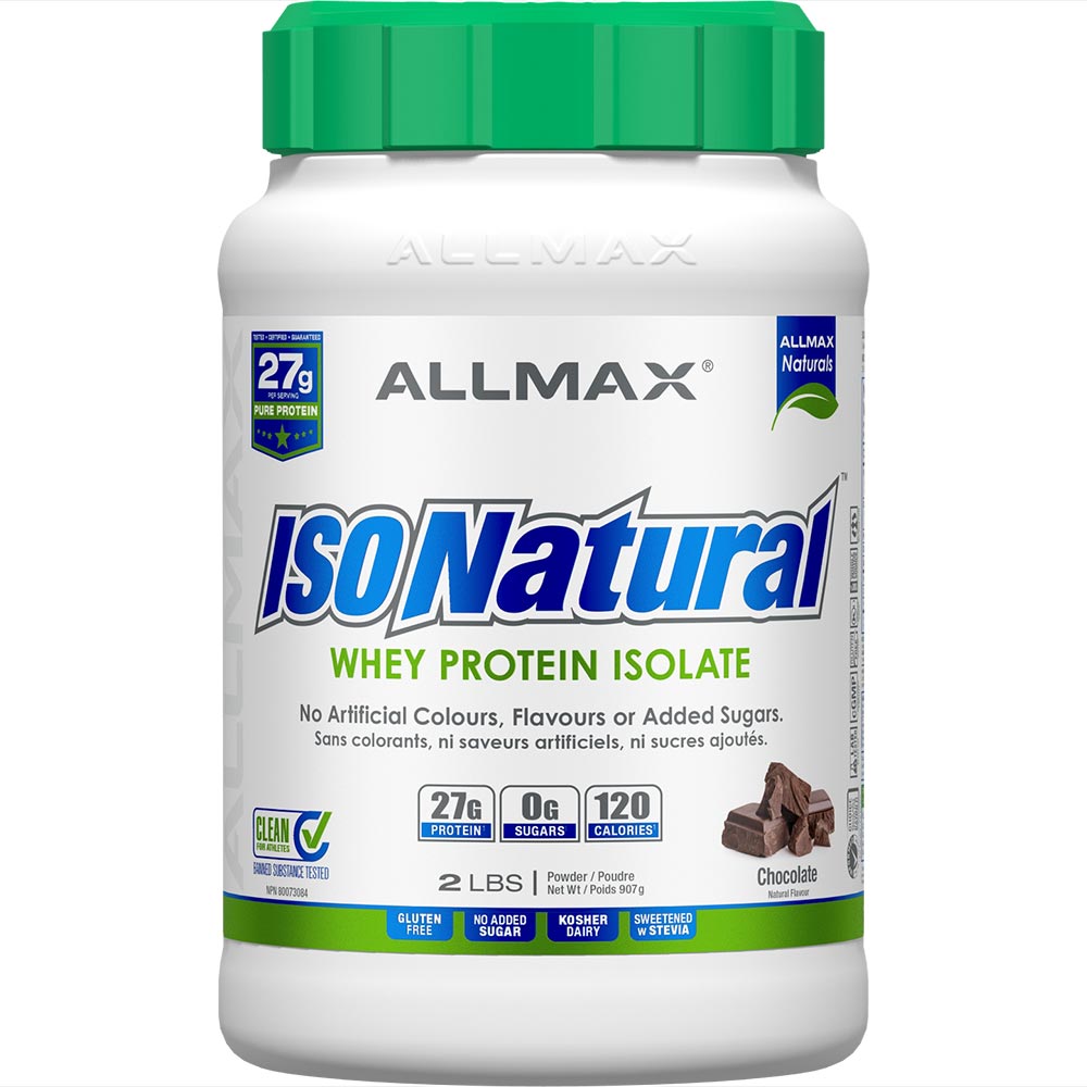 Isonatural: Natural Pure Whey Protein Isolate Powder