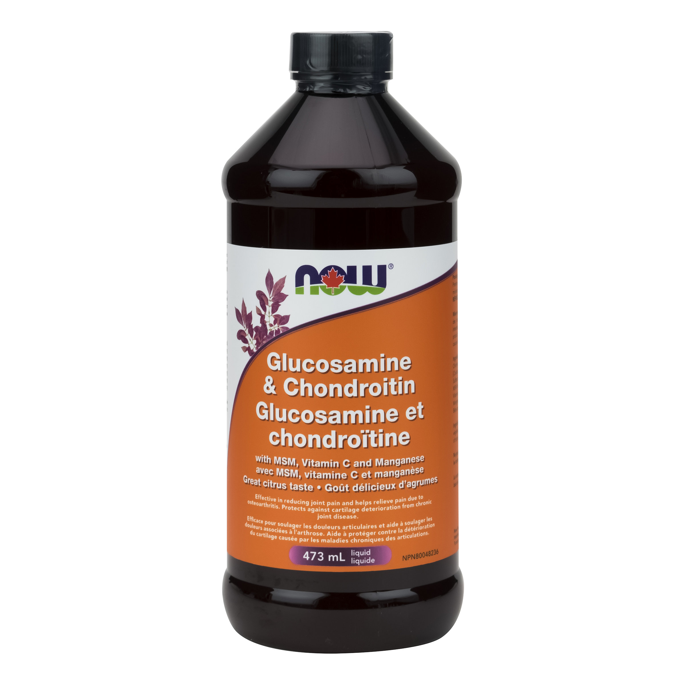 NOW Glucosamine & Chondroitin (Liquid - 473 ml)