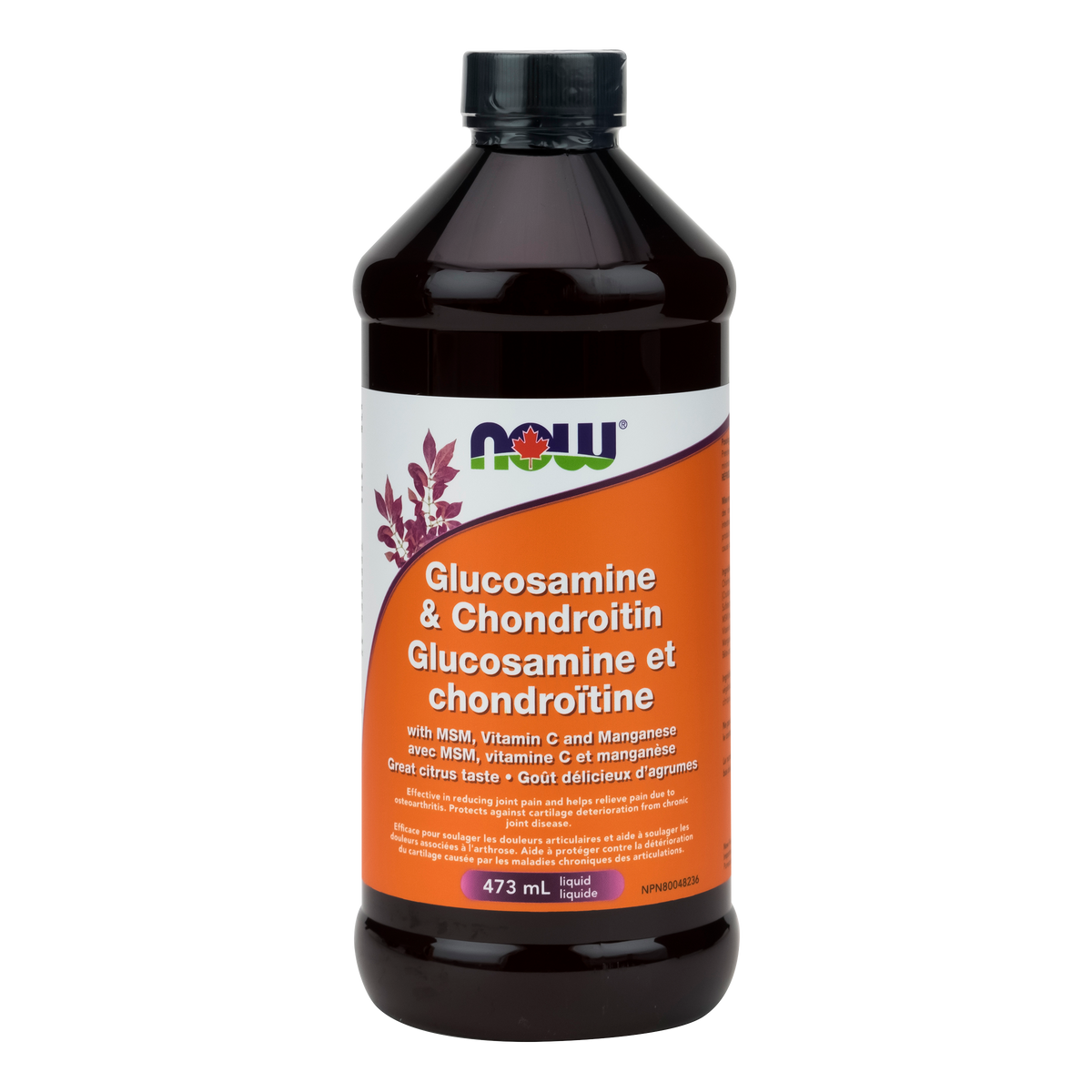 NOW Glucosamine & Chondroitin (Liquid - 473 ml)