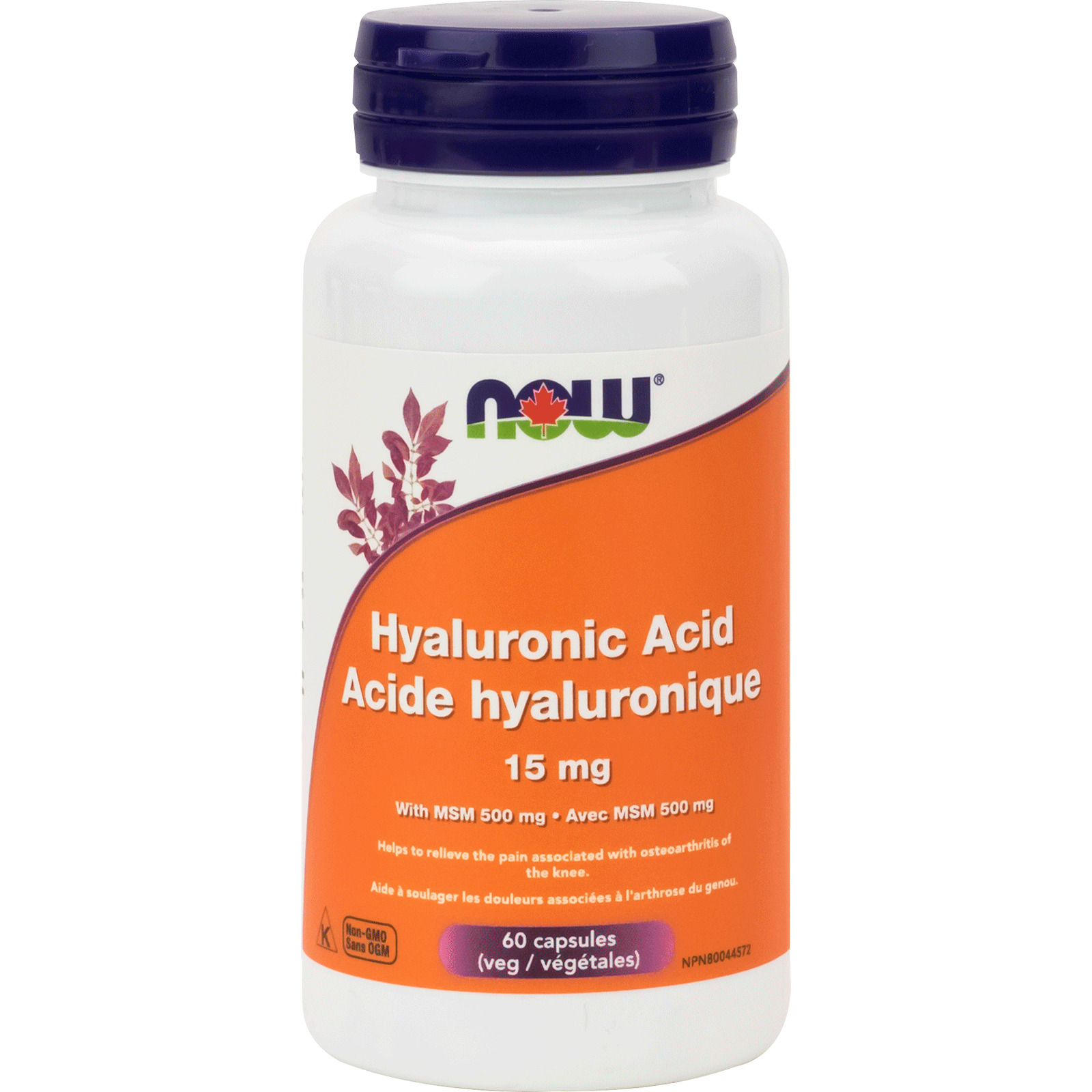 NOW Hyaluronic Acid (15 mg - 60 veg caps)