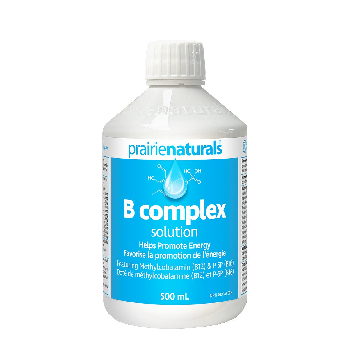 PRAIRIE NATURALS B-Complex Solution (500 ml)