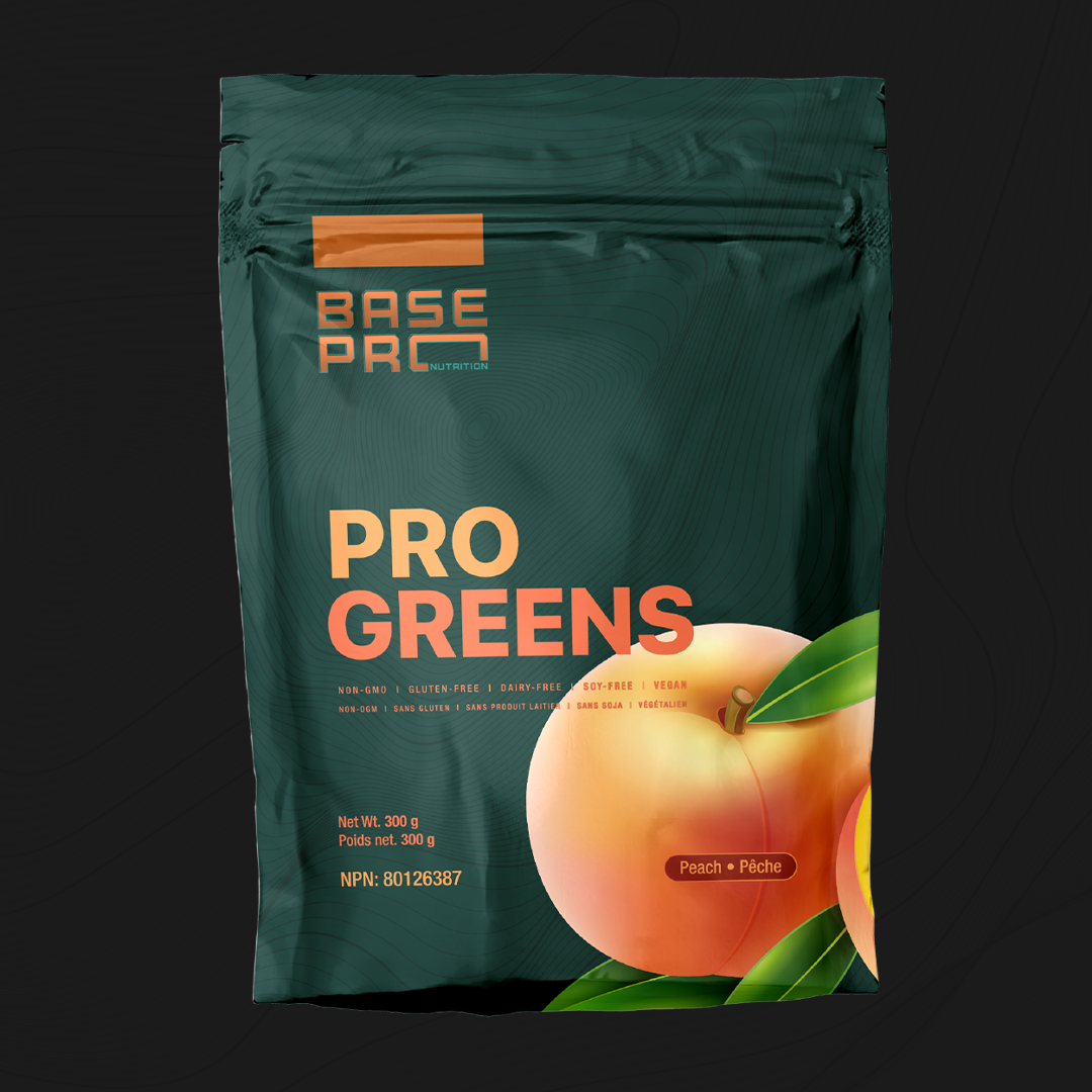 BASE PRO NUTRITION Pro Greens (Peach - 300 grams)