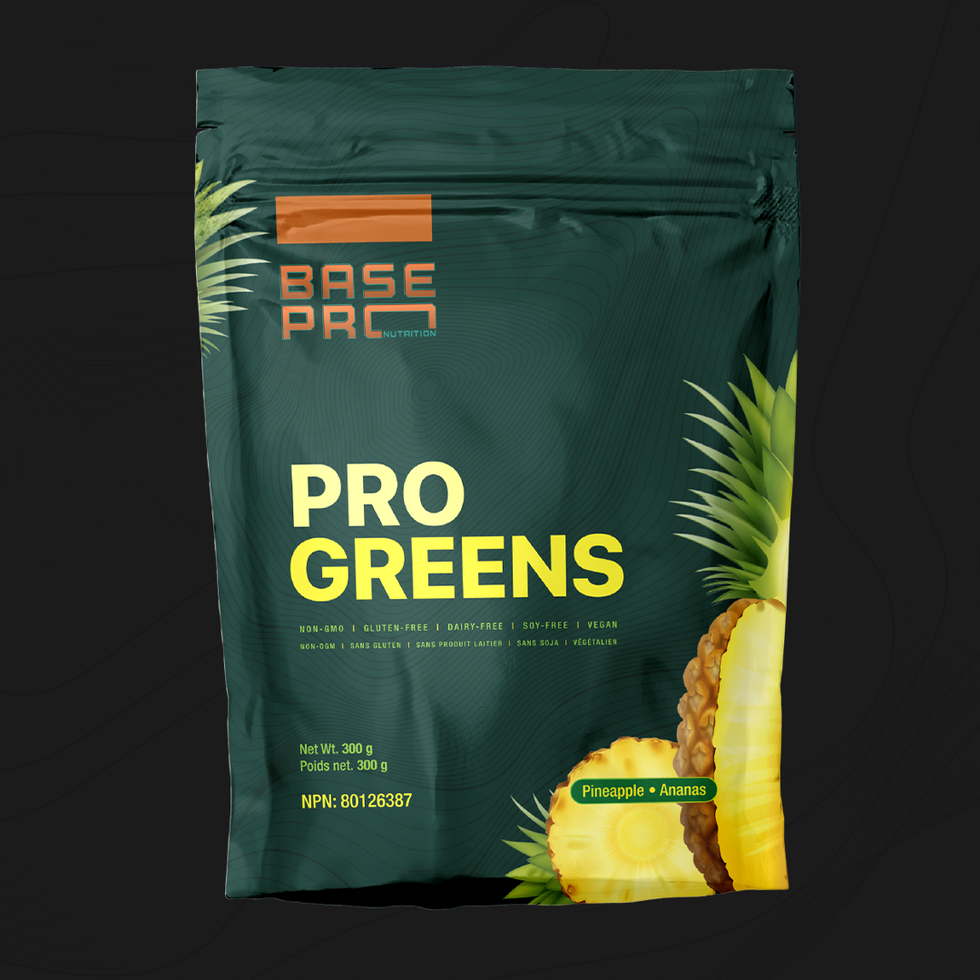 BASE PRO NUTRITION Pro Greens (Pineapple - 300 gr)