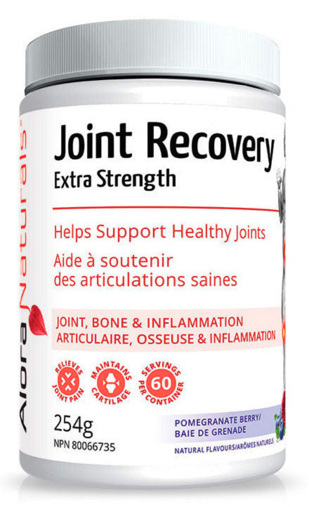 Alora Naturals Joint Recovery Extra Strength Powder, Pomegranate Berry, 254 g