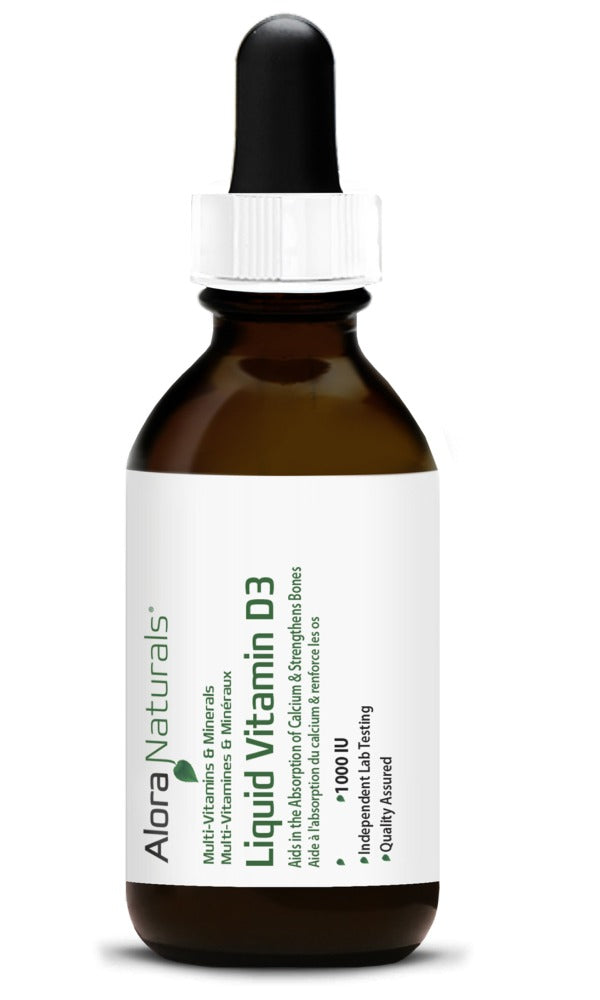 Alora Naturals Liquid Vitamin D3 1000 IU, 50 mL