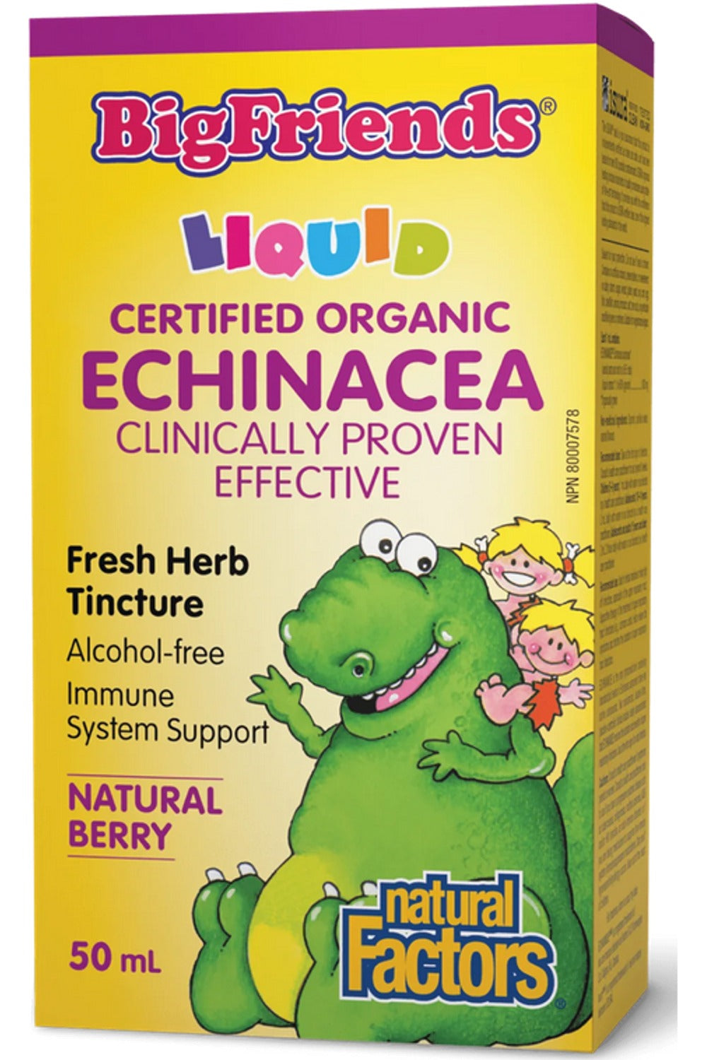 Big Friends, Echinacea Fresh Herb Tincture Alcohol-free 50 ml