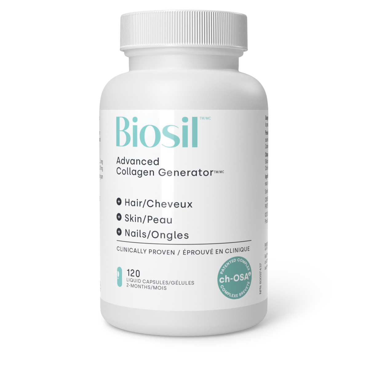BioSil Advanced Collagen Generator, 120 Mini Liquid Capsules