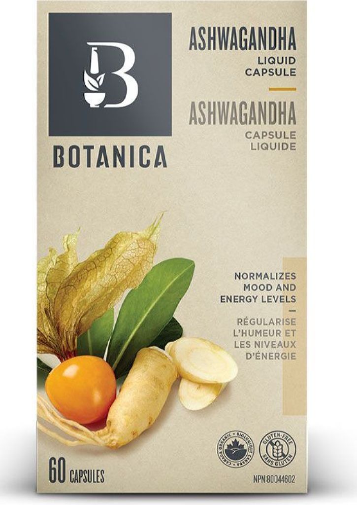 Botanica Ashwagandha Liquid Capsules