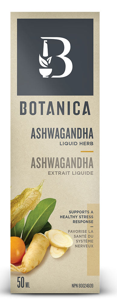 Botanica Ashwagandha Liquid Herb, 50 mL
