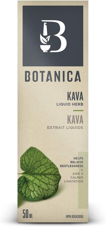 Botanica Kava Root Liquid Extract, 50 mL