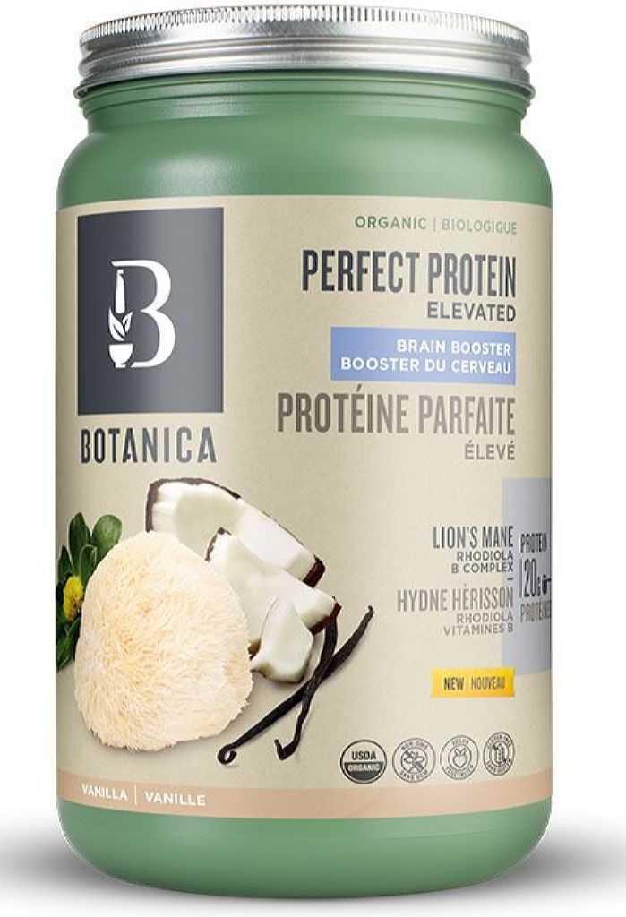 Botanica Perfect Protein Elevated Brain Booster, Vanilla, 606 g