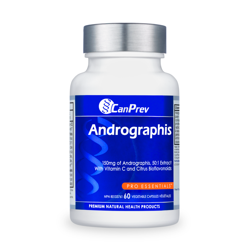 CanPrev Andrographis 150 mg 50:1 Extract, 60 Vegetable Capsules