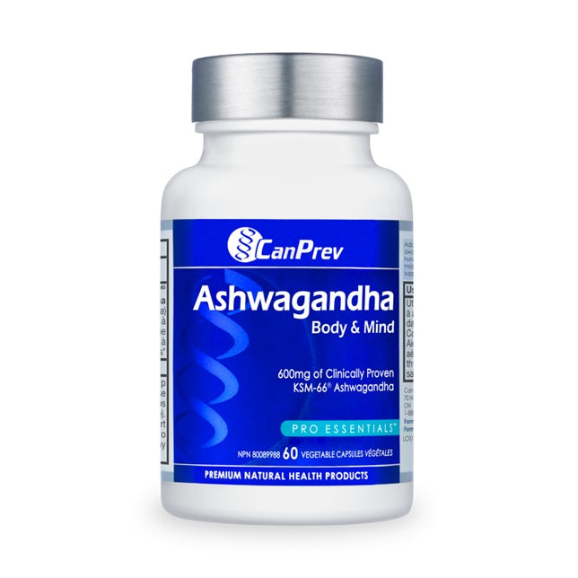 CanPrev Ashwagandha Body & Mind, 60 Vegetable Capsules