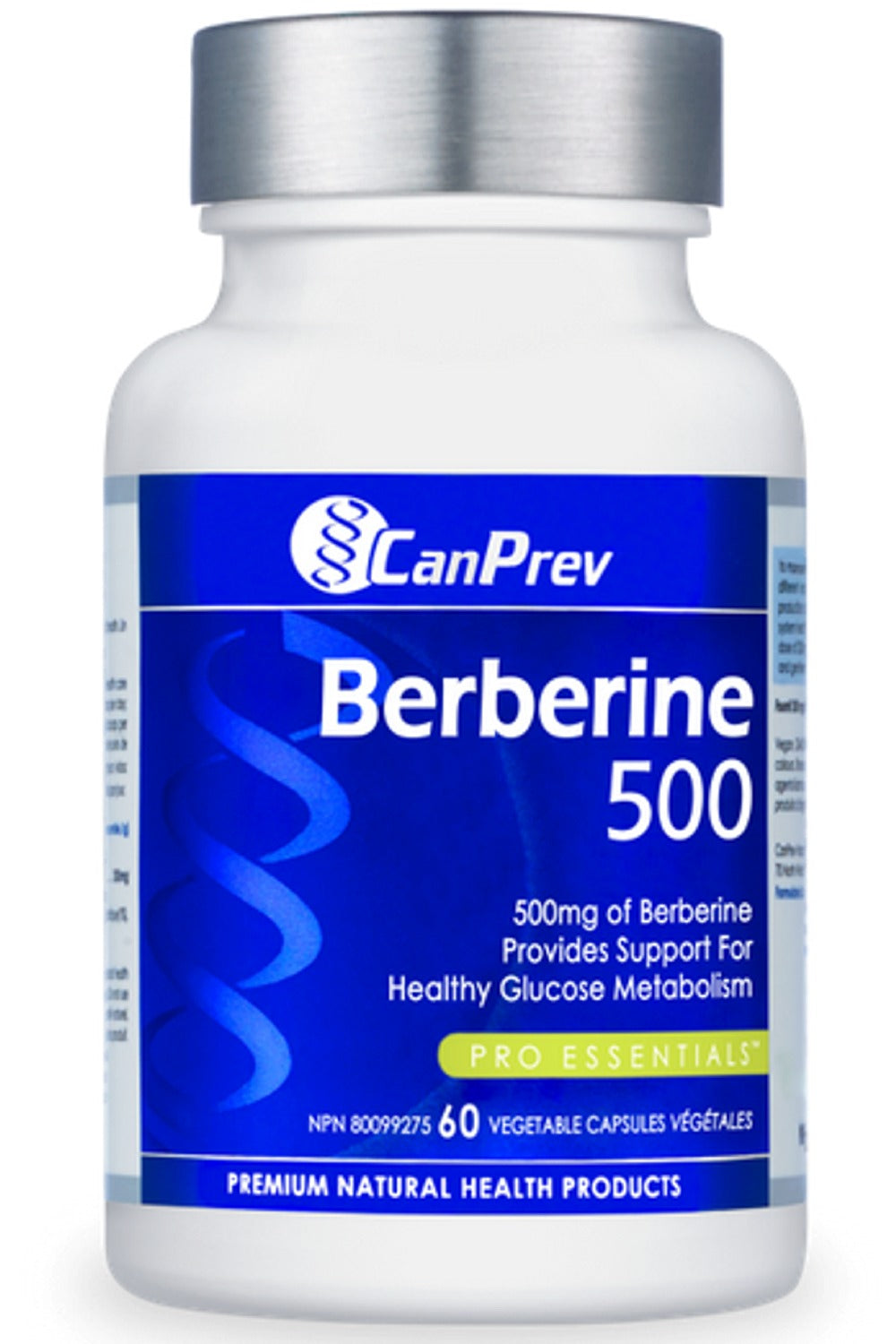 CanPrev Berberine 500 mg, 60 Vegetable Capsules