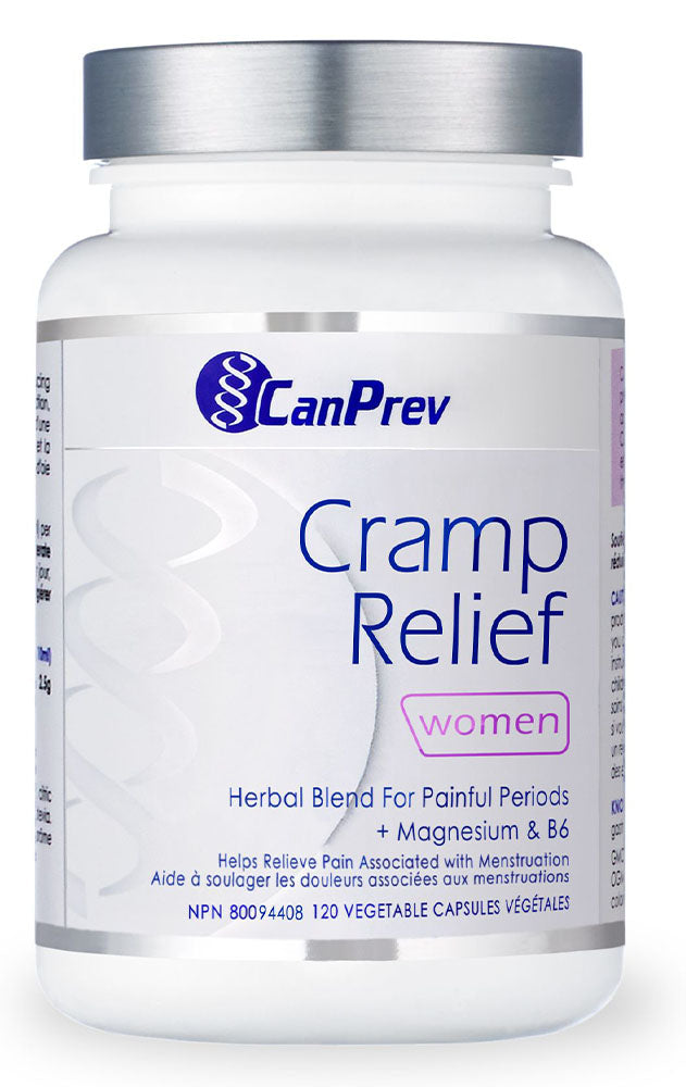 CanPrev Cramp Relief, 120 Vegetable Capsules