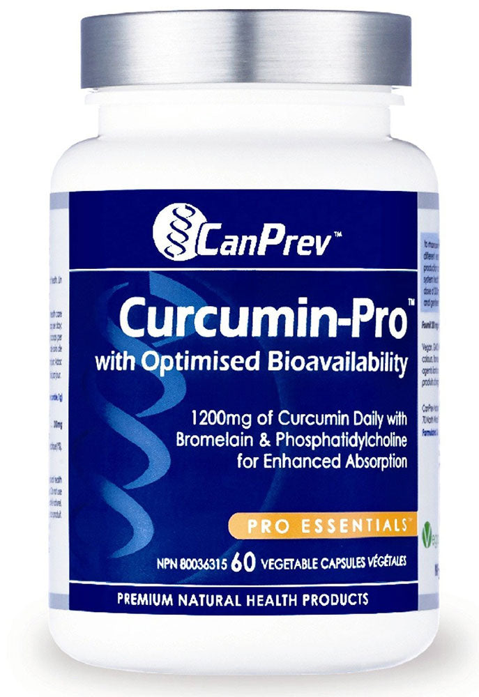 CanPrev Curcumin-Pro, 60 Vegetable Capsules