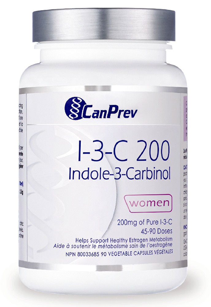 CanPrev I-3-C Indole-3-Carbinol 200 mg, 90 Vegetable Capsules