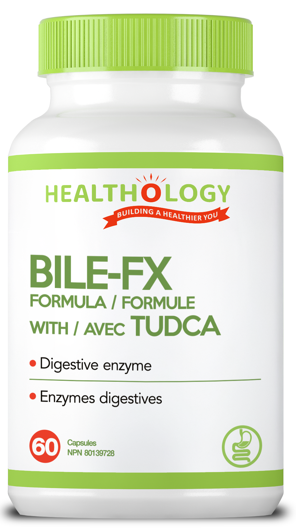 Healthology Bile-FX Formula with TUDCA, 60 Capsules