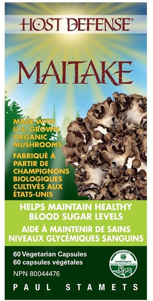 Host Defense Maitake, 120 Vegetarian Capsules