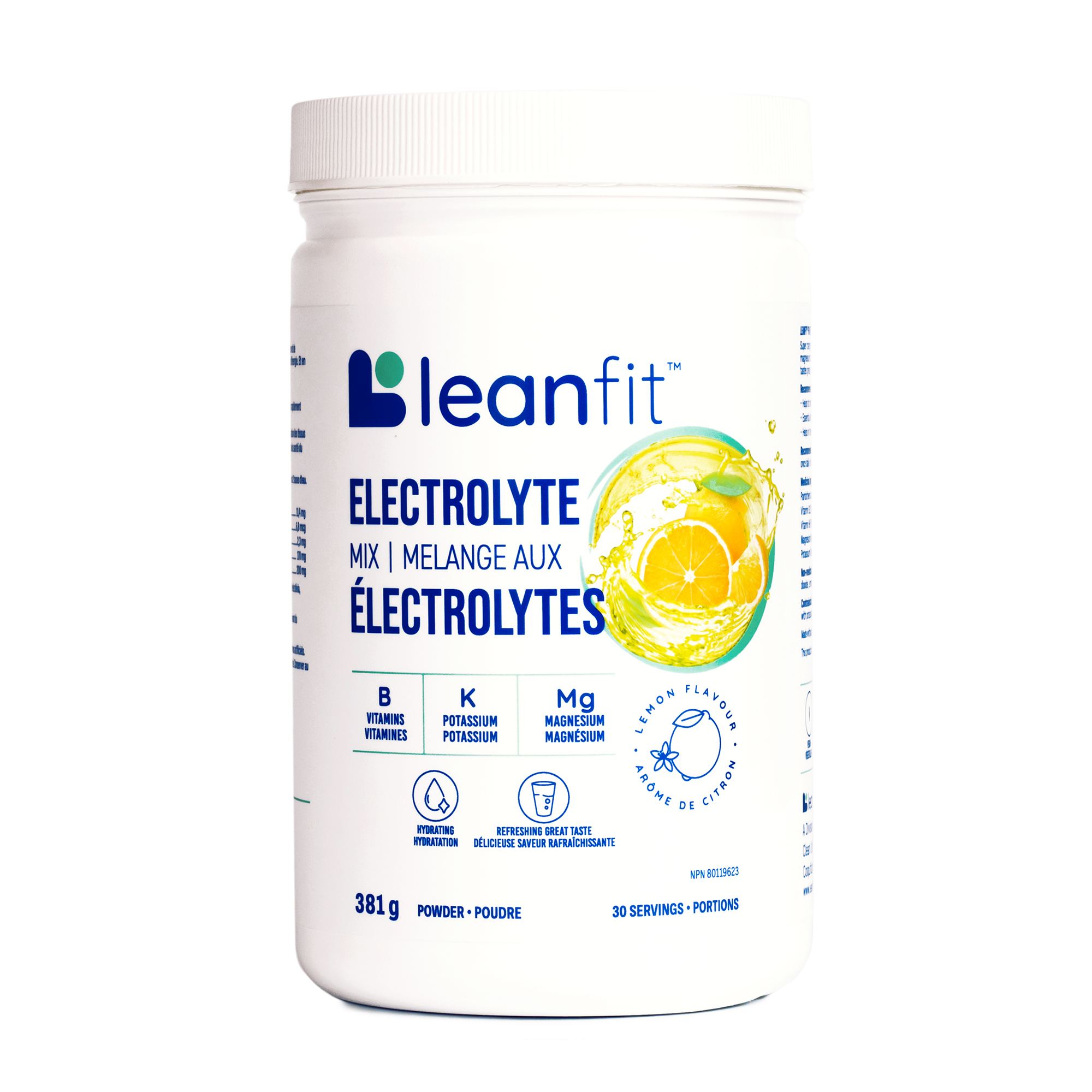 LEANFIT Electrolyte Mix (Lemon - 381 gr)